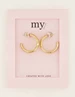 My Jewellery Earring hoops small MJ07334