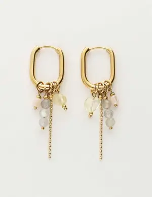 My Jewellery Earring hoops spring grey MJ10485