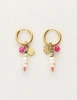 My Jewellery Earring hoops spring pearl pink MJ10483