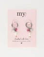 My Jewellery Earring hoops spring pearl pink MJ10483
