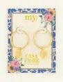 My Jewellery Earring hoops sunflower MJ08672