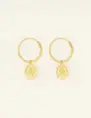 My Jewellery Earring hoops sunflower MJ08672