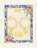 My Jewellery Earring hoops sunflower MJ08672