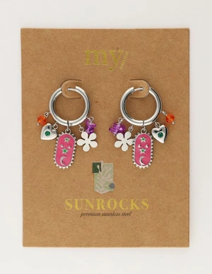 My Jewellery Earring hoops sunrocks MJ11017