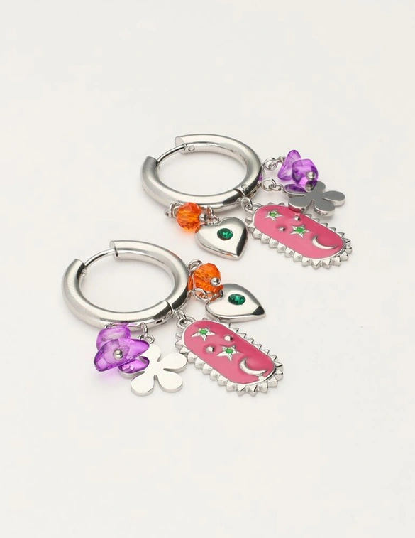 My Jewellery Earring hoops sunrocks MJ11017