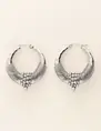 My Jewellery Earring hoops with strass beads MJ08344