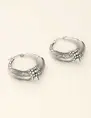 My Jewellery Earring hoops with strass beads MJ08344