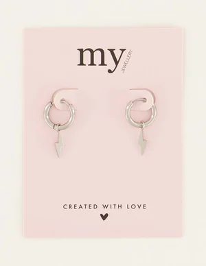 My Jewellery Earring lightning 1.2 cm MJ07339