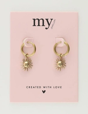 My Jewellery Earring mini hoops sun MJ09711