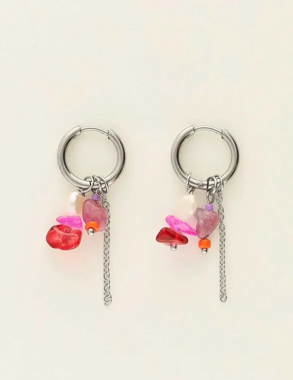 My Jewellery Earring mix stones MJ09438