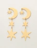 My Jewellery Earring moon stars MJ11976
