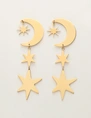 My Jewellery Earring moon stars MJ11976