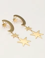 My Jewellery Earring moon stars MJ11976