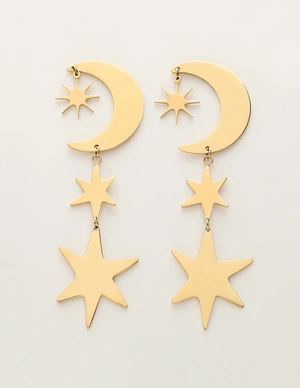 My Jewellery Earring moon stars MJ11976