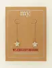 My Jewellery Earring pull star strass chain MJ09544