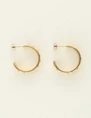 My Jewellery Earring rings pink strass MJ09440