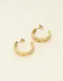 My Jewellery Earring rings white strass MJ09439