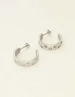 My Jewellery Earring rings white strass MJ09439