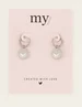 My Jewellery Earring round/heart MJ06459