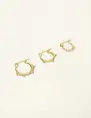 My Jewellery Earring set 3 bali hoops MJ08589