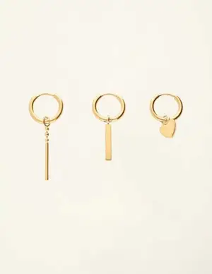My Jewellery Earring set 3 heart MJ08584