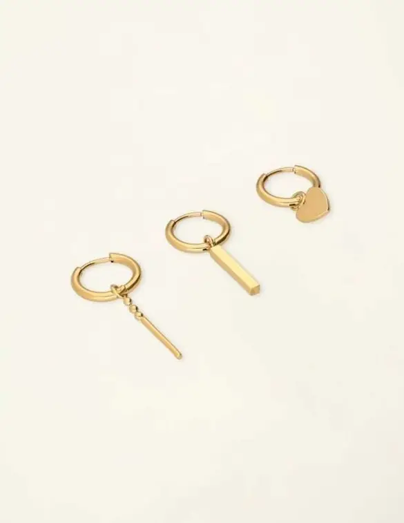 My Jewellery Earring set 3 heart MJ08584