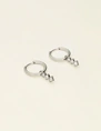 My Jewellery Earring small hoop 3 strass stones MJ09499