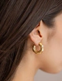 My Jewellery Earring small twisted hoop vintage MJ11525