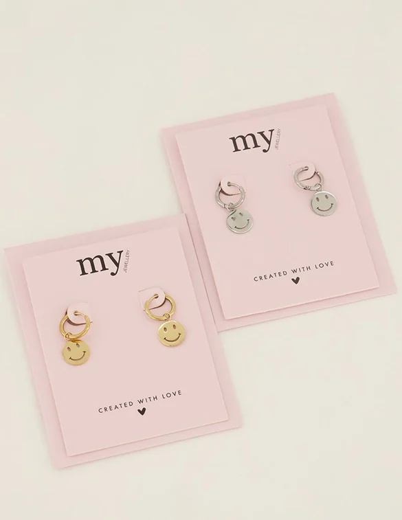 My Jewellery Earring smiley MJ07139