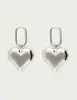 My Jewellery Earring square hoop heart MJ13052