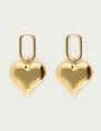 My Jewellery Earring square hoop heart MJ13052