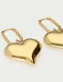My Jewellery Earring square hoop heart MJ13052
