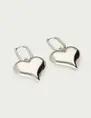 My Jewellery Earring square hoop heart MJ13052