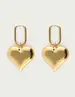My Jewellery Earring square hoop heart MJ13052