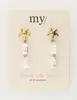 My Jewellery Earring star 2 pearls MJ09683