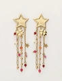 My Jewellery Earring star strings clover MJ11963