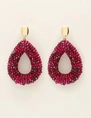 My Jewellery Earring statement drop pink MJ09981