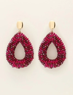 My Jewellery Earring statement drop pink MJ09981
