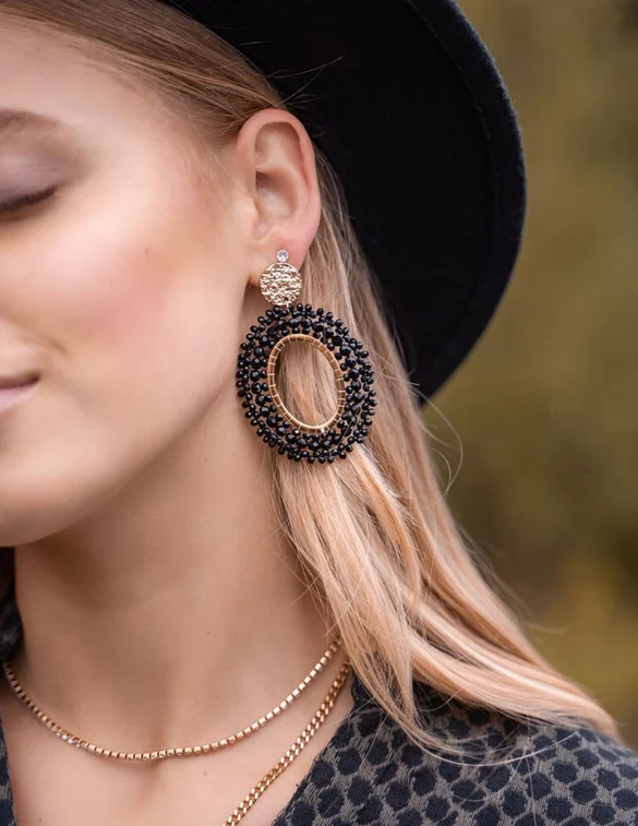 My Jewellery Earring statement glass 1100 MJ06192