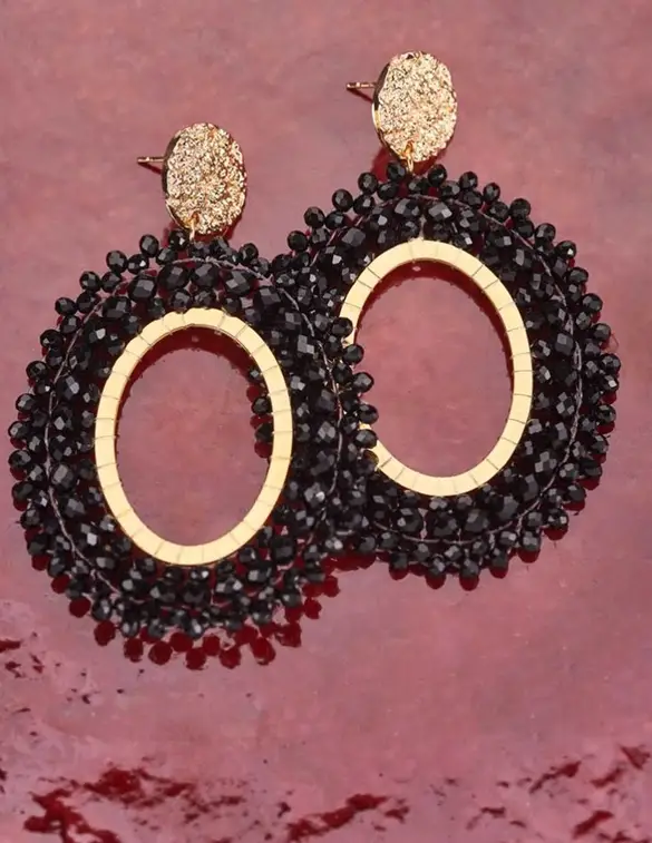 My Jewellery Earring statement glass 1100 MJ06192