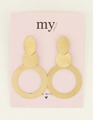 My Jewellery Earring statement round MJ08196