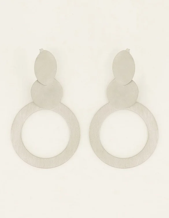 My Jewellery Earring statement round MJ08196