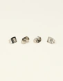 My Jewellery Earring stop set: 4pcs steel MJ09771