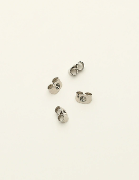 My Jewellery Earring stop set: 4pcs steel MJ09771