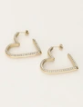 My Jewellery Earring strass hearts MJ11929