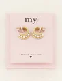 My Jewellery Earring strass/pearls MJ06810