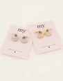 My Jewellery Earring strass/pearls MJ06810
