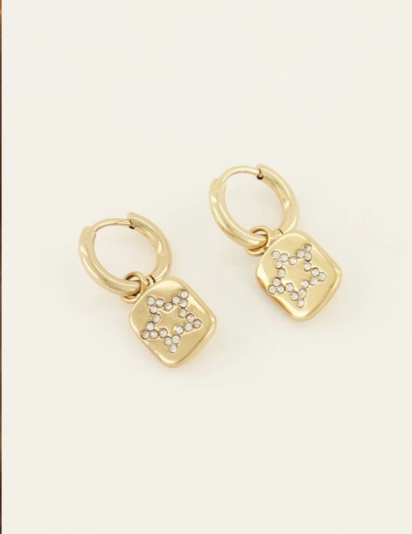 My Jewellery Earring strass star MJ07599