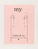 My Jewellery Earring string 3 pearls MJ11490