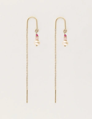 My Jewellery Earring string bead and pearl MJ11488